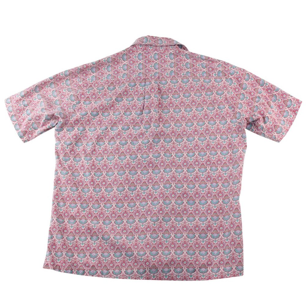 Vintage Rai Nani Lrg Pullover Mid Century Modern Hawaiian Floral Shirt Made USA - Picture 2 of 9
